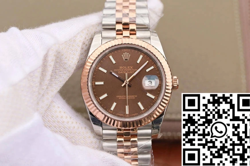 Factory Datejust Color M126331-0002 Chocolate EW Dial Rolex 0307